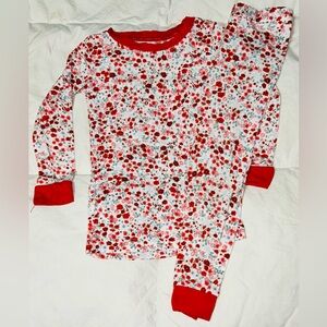 Stitchy Fish super soft floral bamboo pajamas sz 2T EUC smoke free home